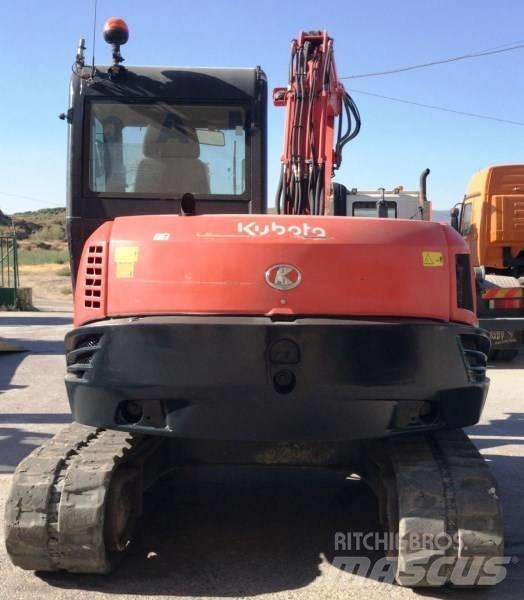 Kubota KX080-4 Середні екскаватори 7т. - 12т.