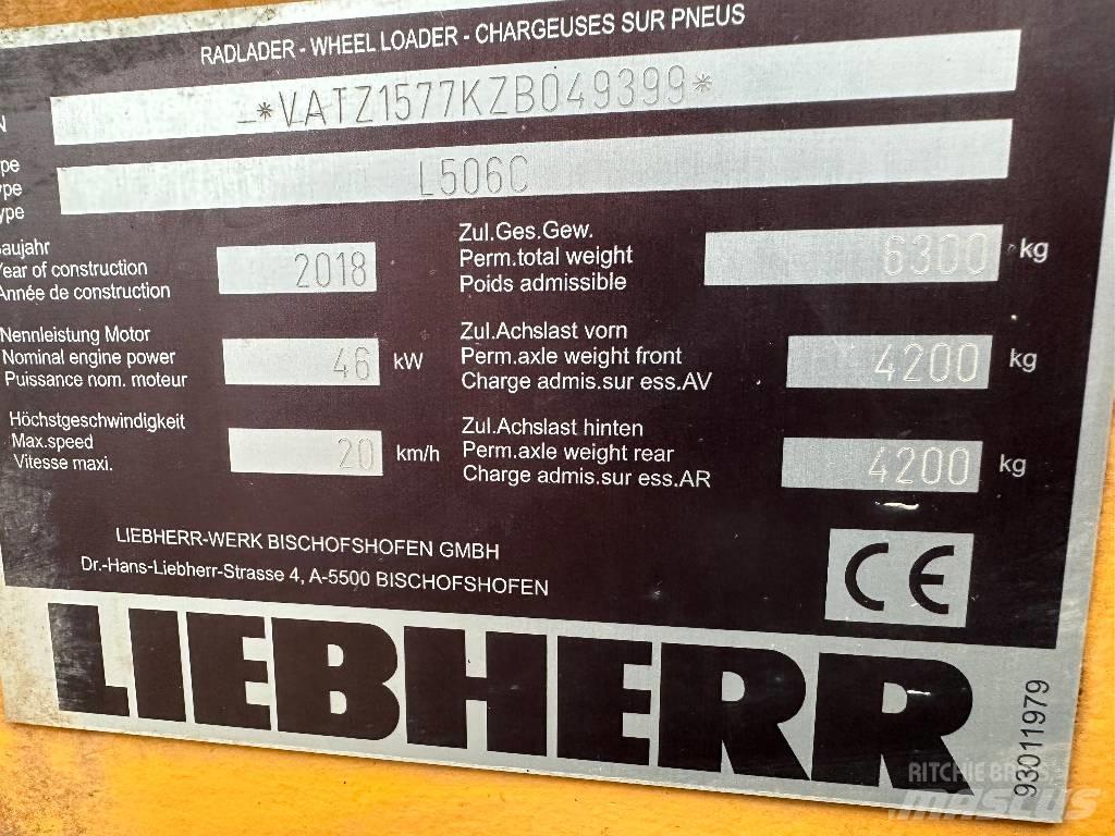 Liebherr 506 Фронтальні навантажувачі