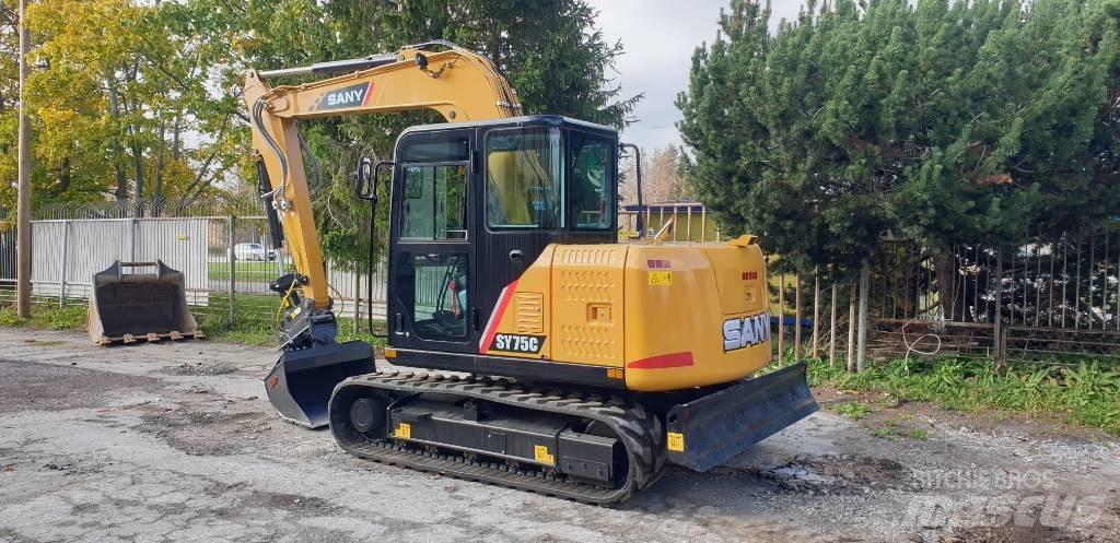 Sany SY 75 C Гусеничні екскаватори