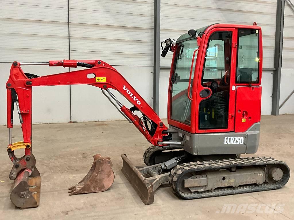 Volvo ECR 25 D Міні-екскаватори < 7т