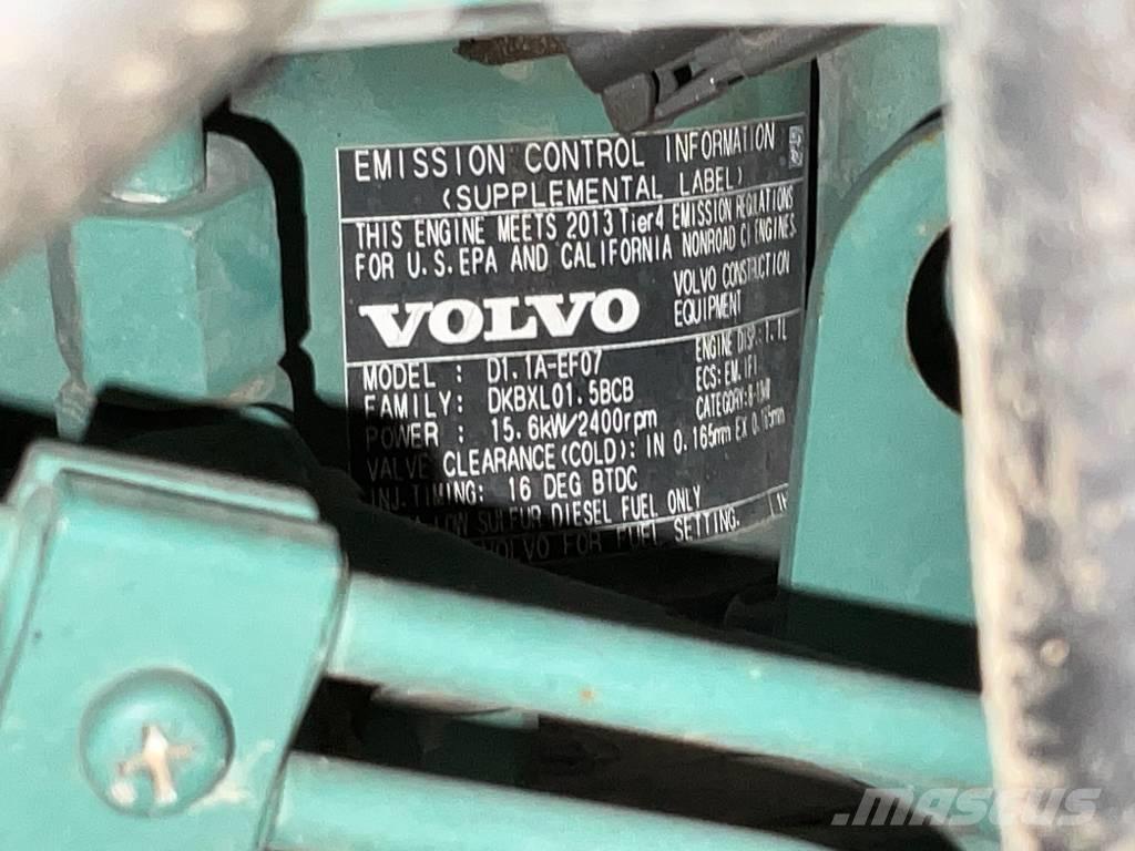 Volvo ECR 25 D Міні-екскаватори < 7т