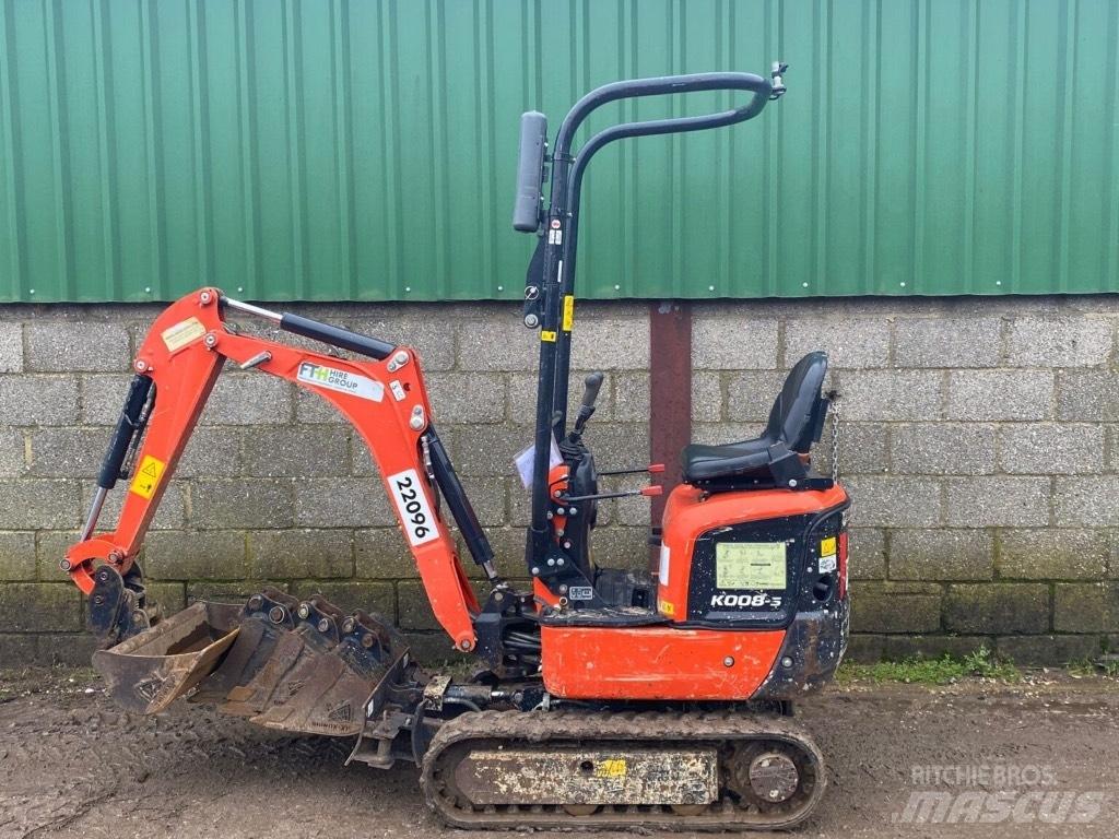 Kubota K008-5 Міні-екскаватори < 7т