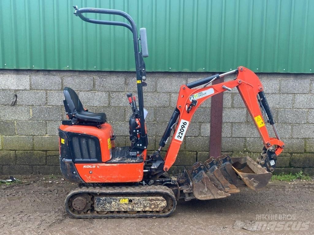 Kubota K008-5 Міні-екскаватори < 7т