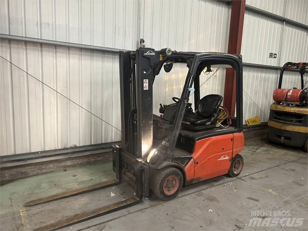 Linde E16P-01 Електронавантажувачі