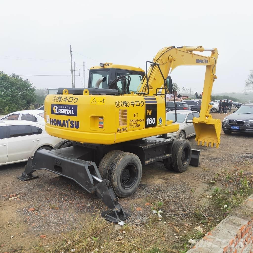 Komatsu PW160W-7 Колісні екскаватори