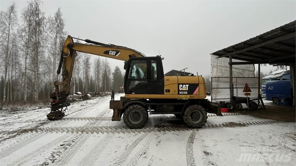 CAT 316 D Колісні екскаватори