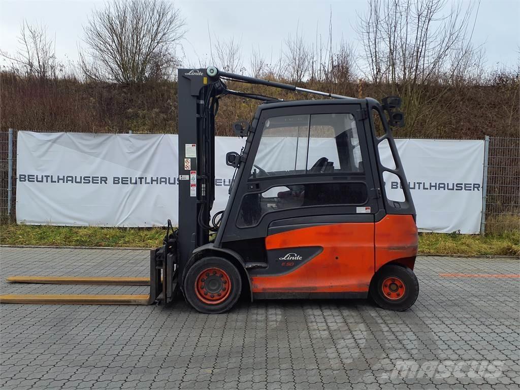 Linde E50HL Електронавантажувачі