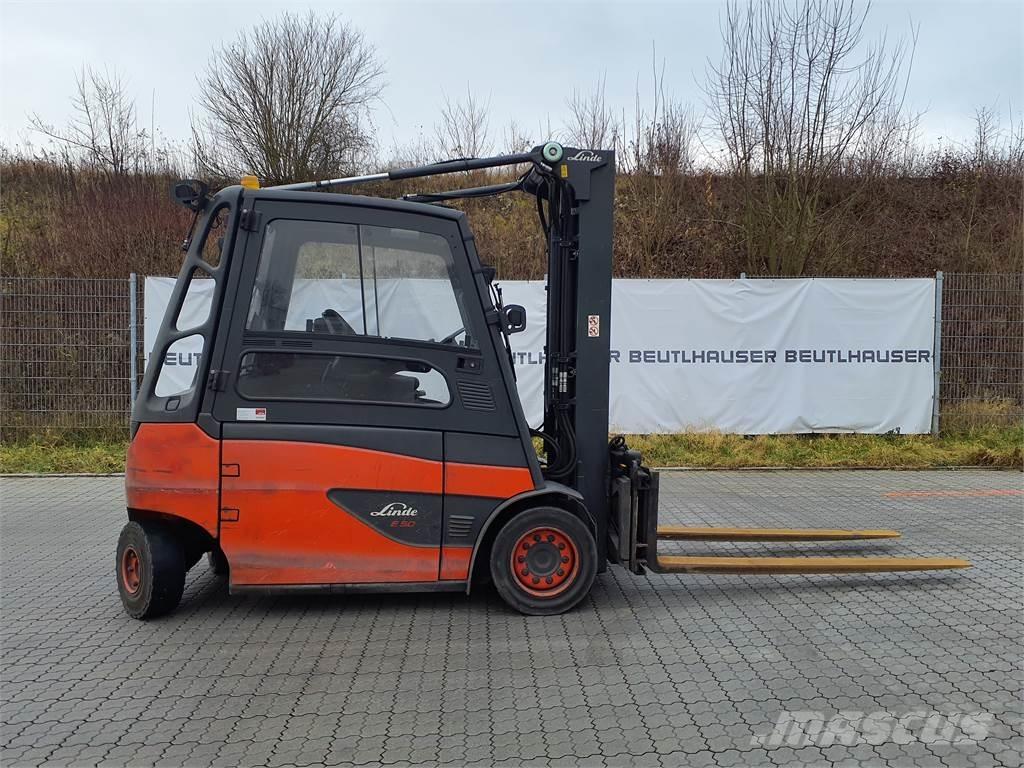 Linde E50HL Електронавантажувачі
