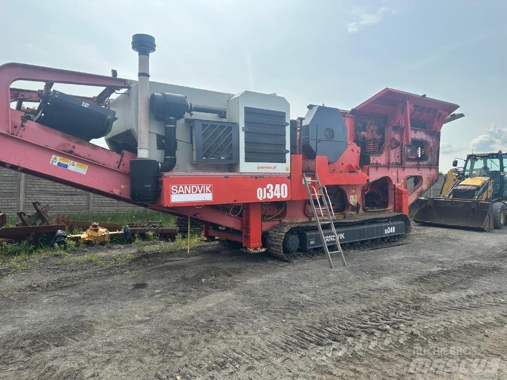 Sandvik QJ 340 Мобільні дробарки