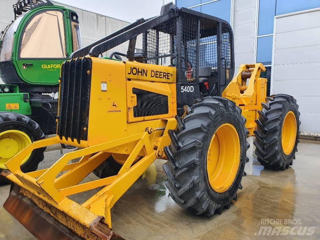 John Deere 540 D Трельовочні трактора