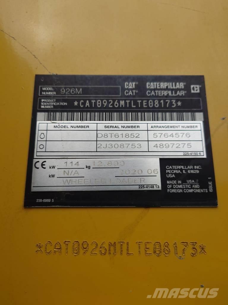 CAT 926 M Фронтальні навантажувачі