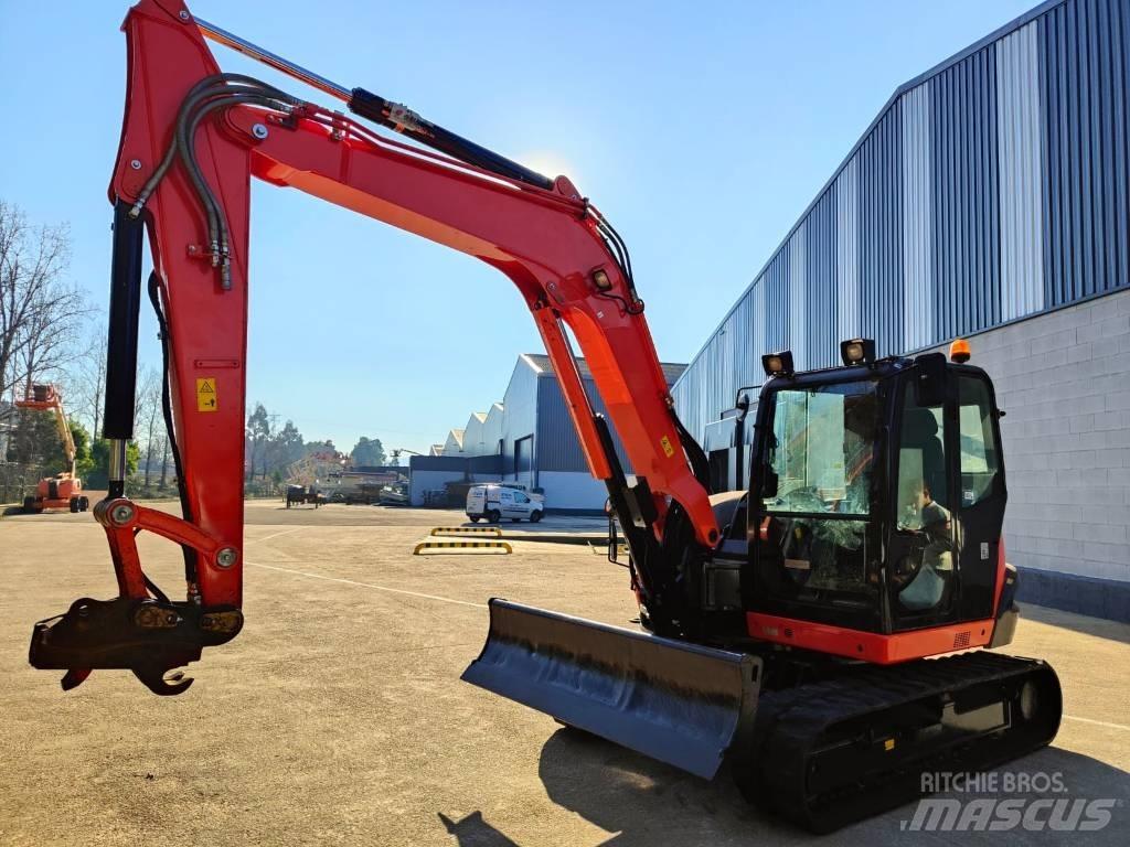 Kubota KX080-4a2 Середні екскаватори 7т. - 12т.