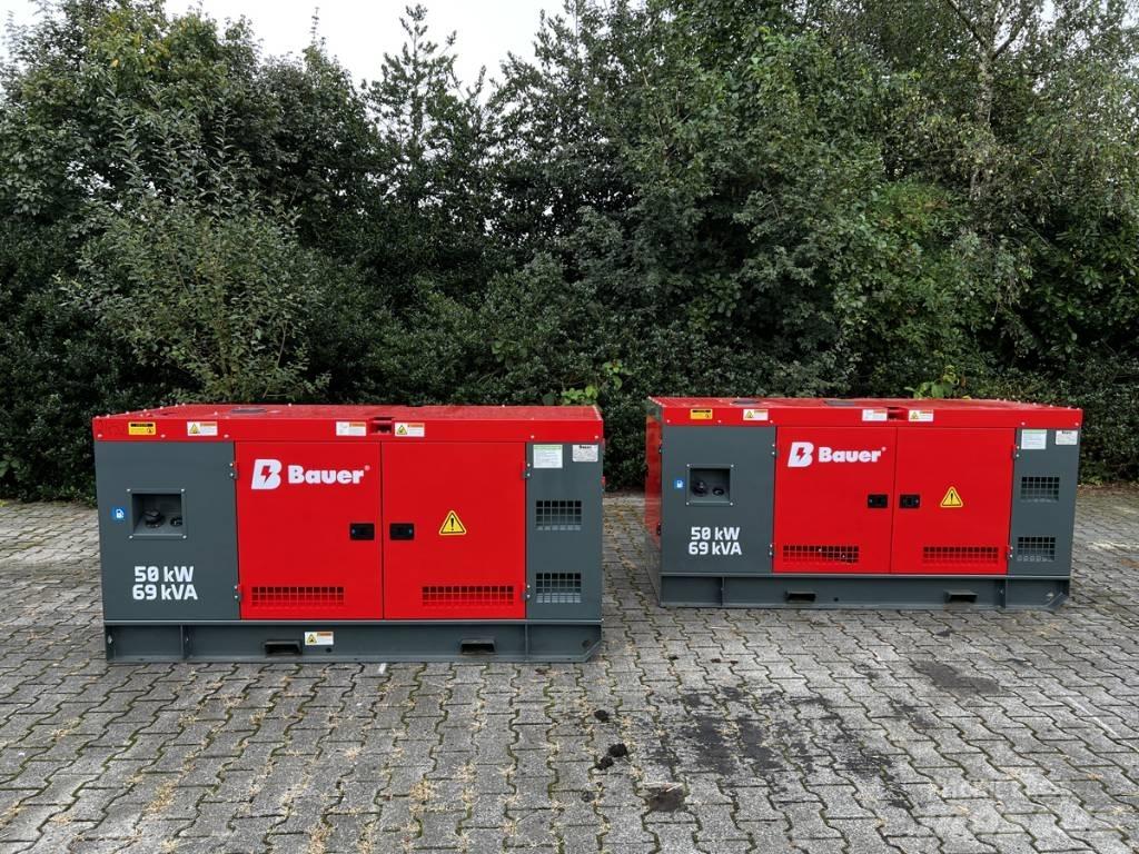 Bauer 69 KVA Дизельні генератори