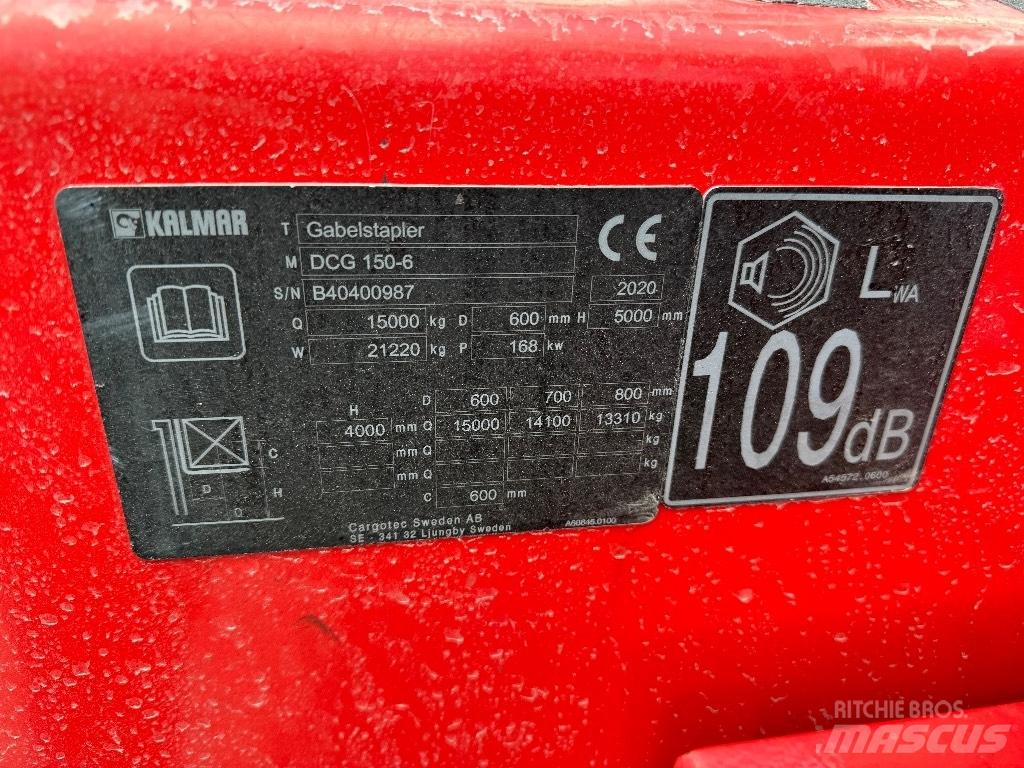 Kalmar DCG150-6 Дизельні навантажувачі