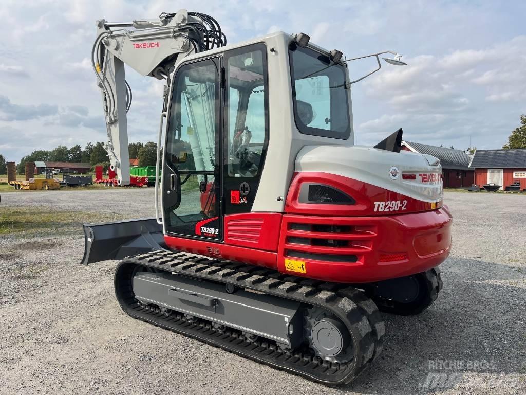 Takeuchi TB 290 Середні екскаватори 7т. - 12т.