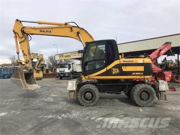 JCB JS 160 W Колісні екскаватори