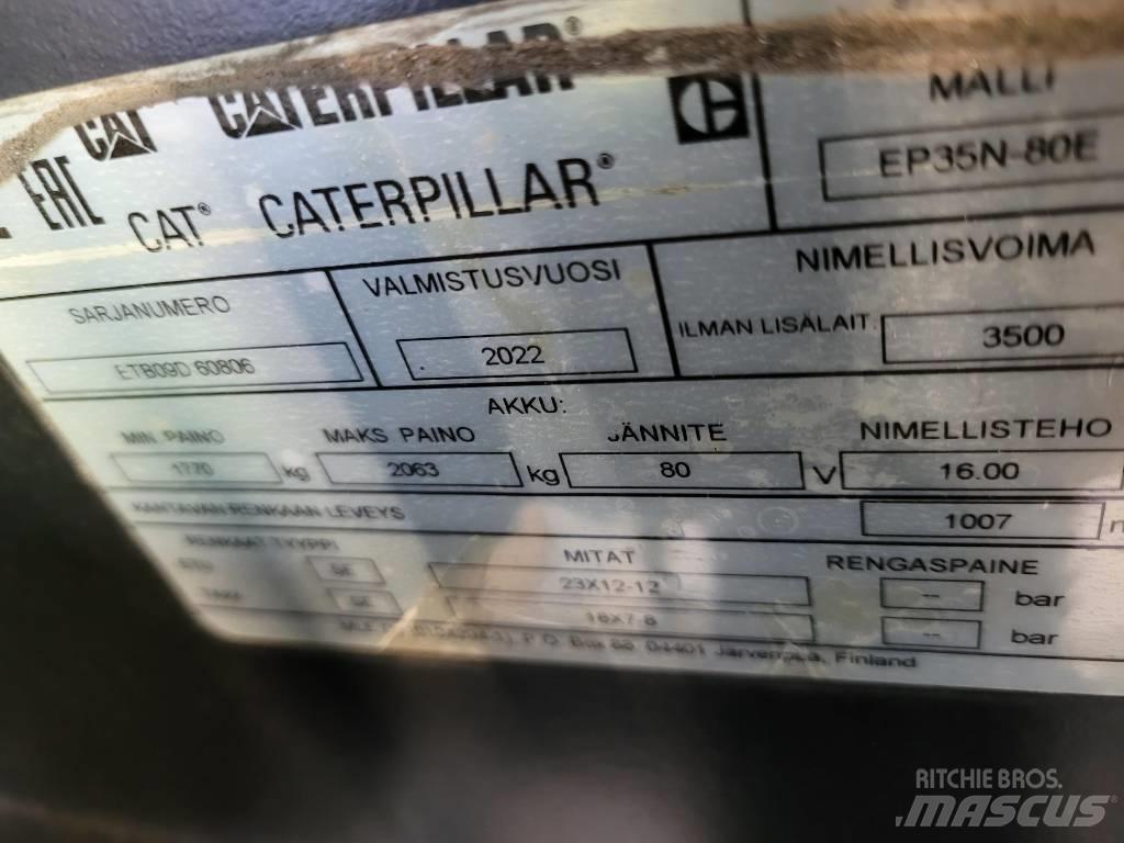 CAT EP35N Електронавантажувачі