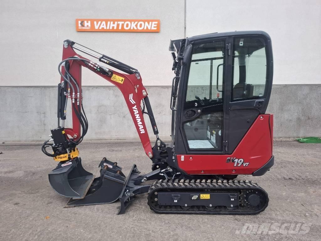 Yanmar SV 19 VT Міні-екскаватори < 7т