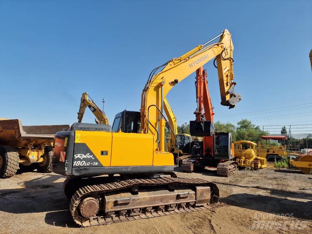 Hyundai R180LC-7 Гусеничні екскаватори