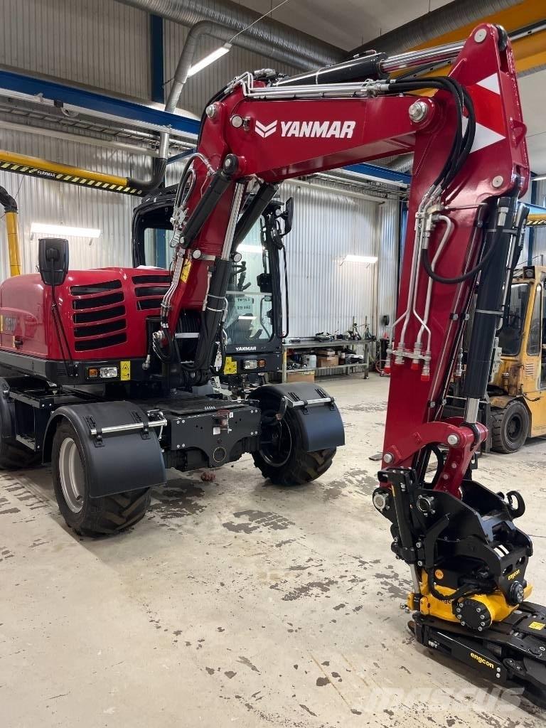 Yanmar B 95 W Колісні екскаватори