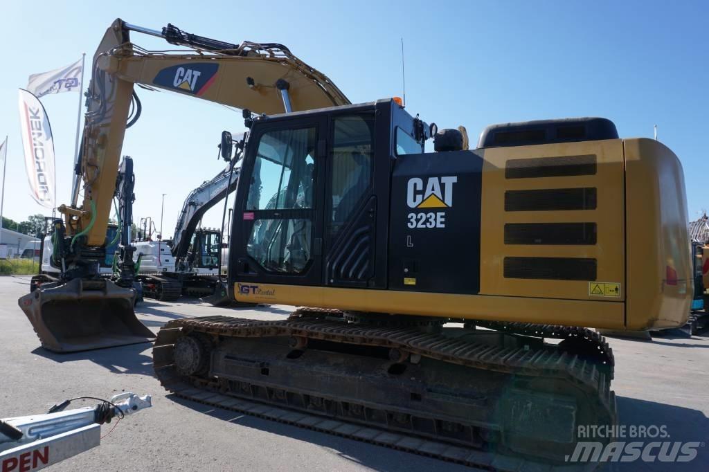 CAT 323EL *Uthyres* Гусеничні екскаватори