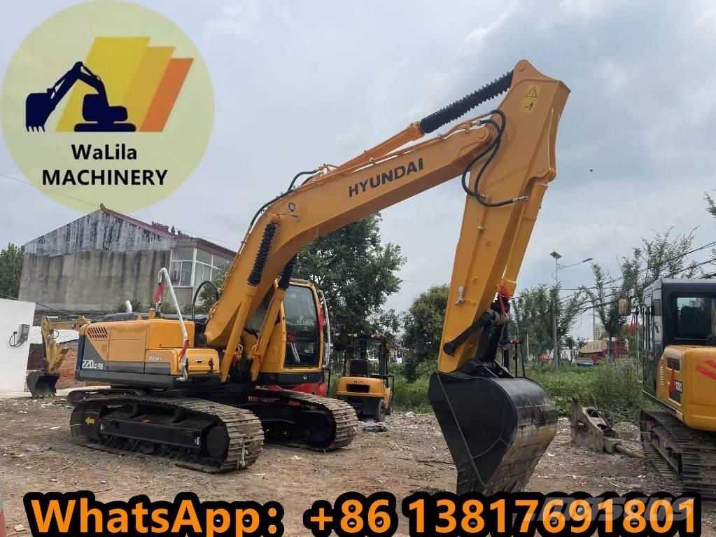 Hyundai R220 Середні екскаватори 7т. - 12т.