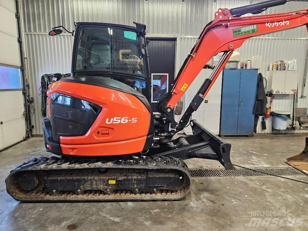 Kubota KX U56-5 Міні-екскаватори < 7т