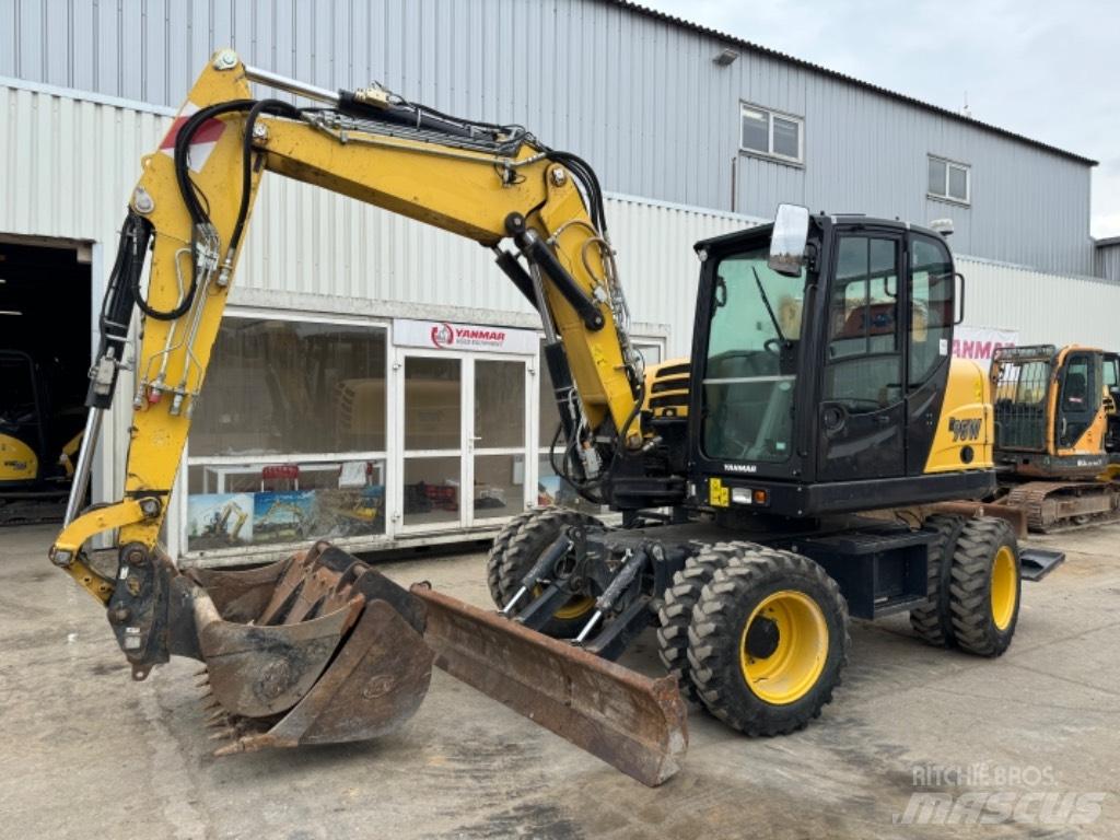Yanmar B95W (40744) Колісні екскаватори