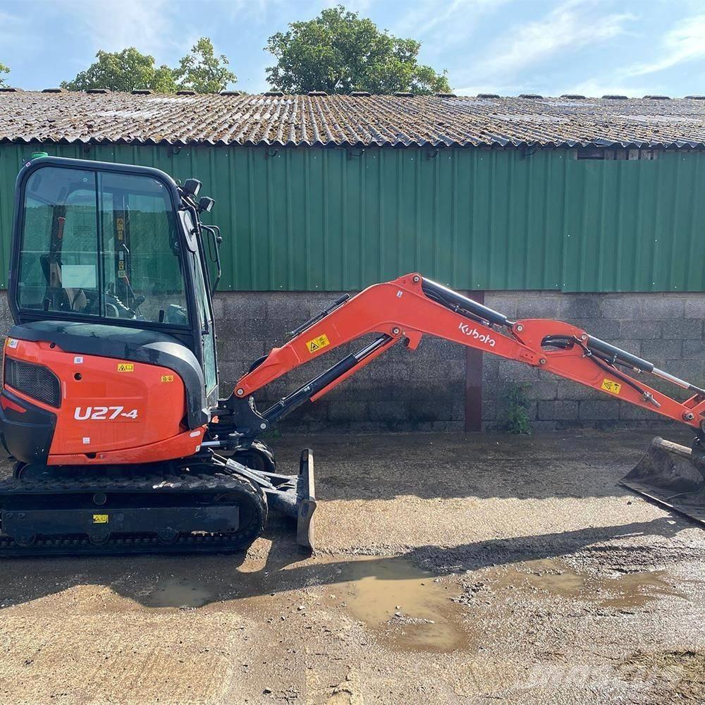 Kubota U 27-4 Міні-екскаватори < 7т