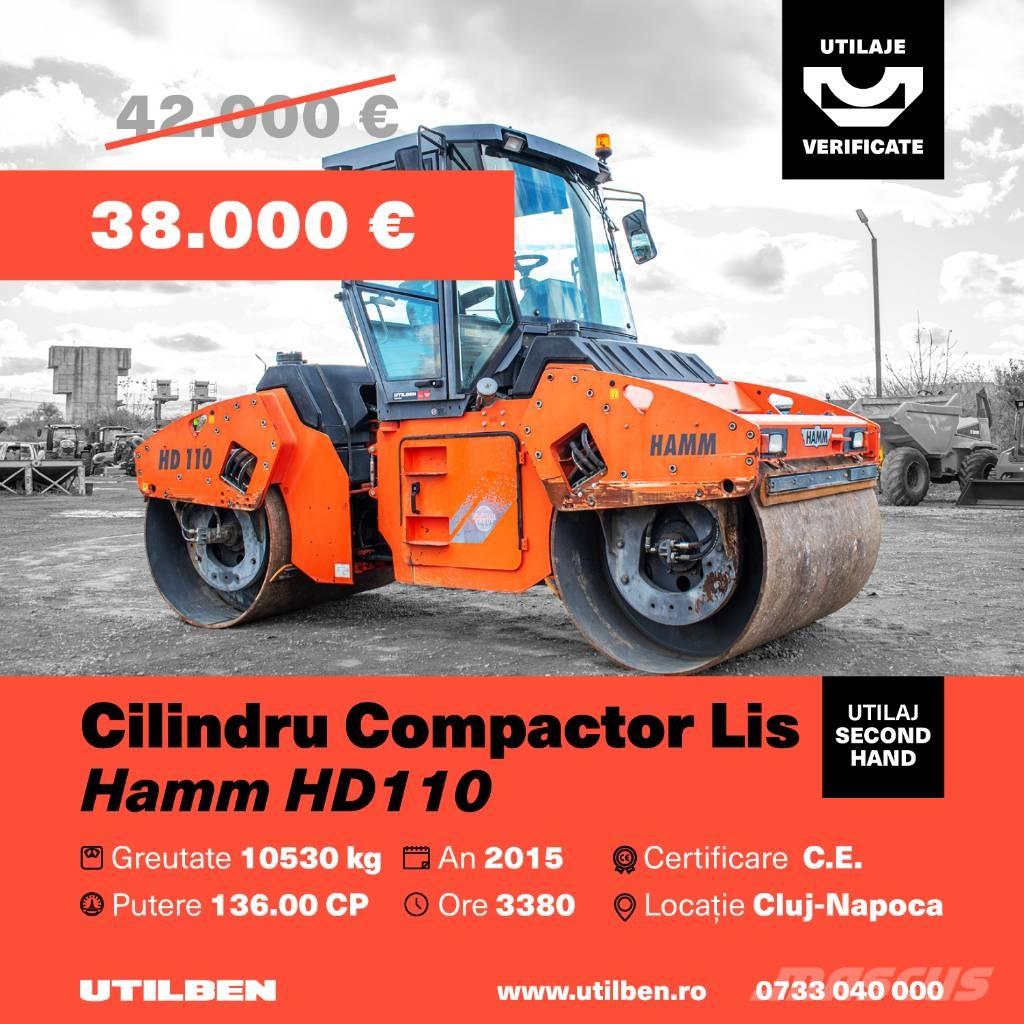 Hamm HD 110 Котки тротуарні