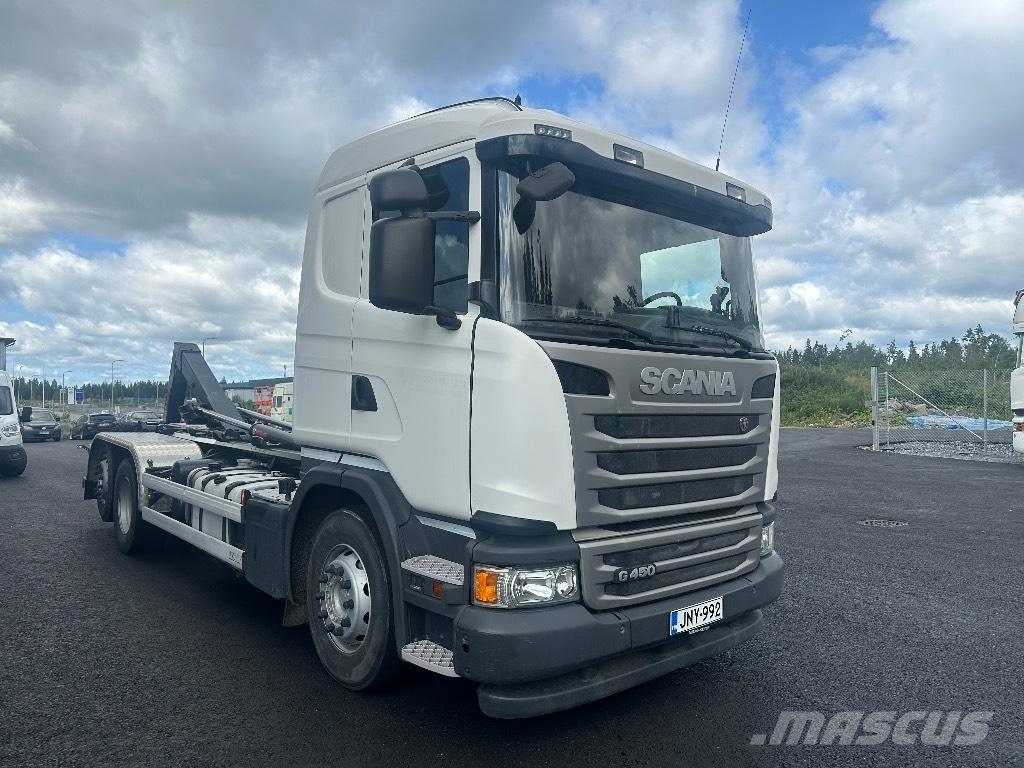 Scania G450 6x2*4 Вантажівки з гаковим підйомом