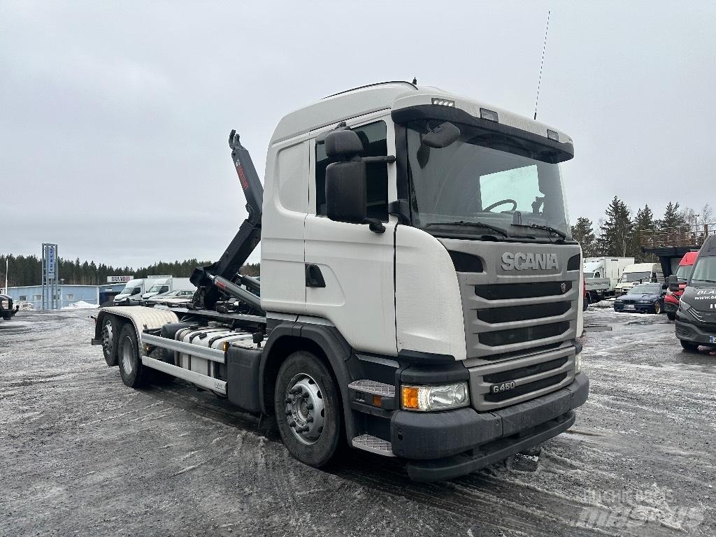 Scania G450 6x2*4 Вантажівки з гаковим підйомом