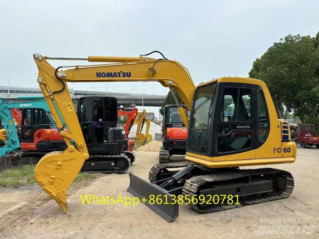 Komatsu PC70-6 Міні-екскаватори < 7т