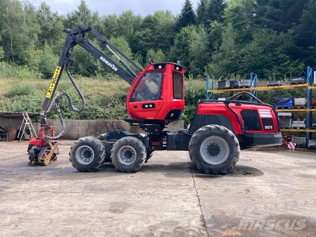 Komatsu 901 Харвестери