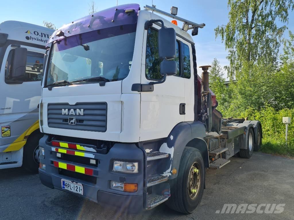 MAN TGA 26.480 Вантажівки з гаковим підйомом