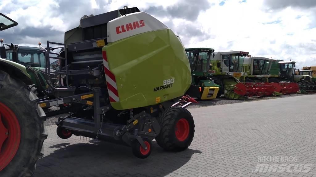 CLAAS Variant 380 Рулонні прес-підбирачі