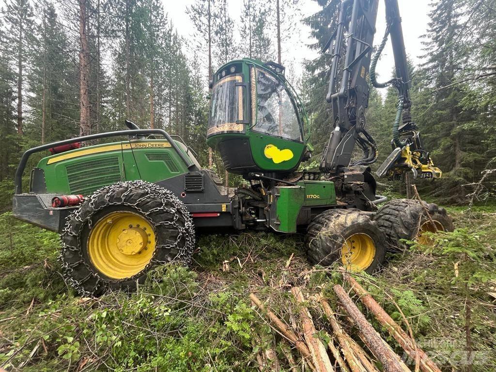 John Deere 1170 G Харвестери
