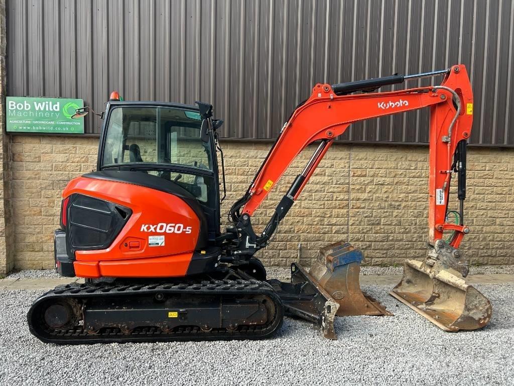 Kubota KX060-4 Міні-екскаватори < 7т