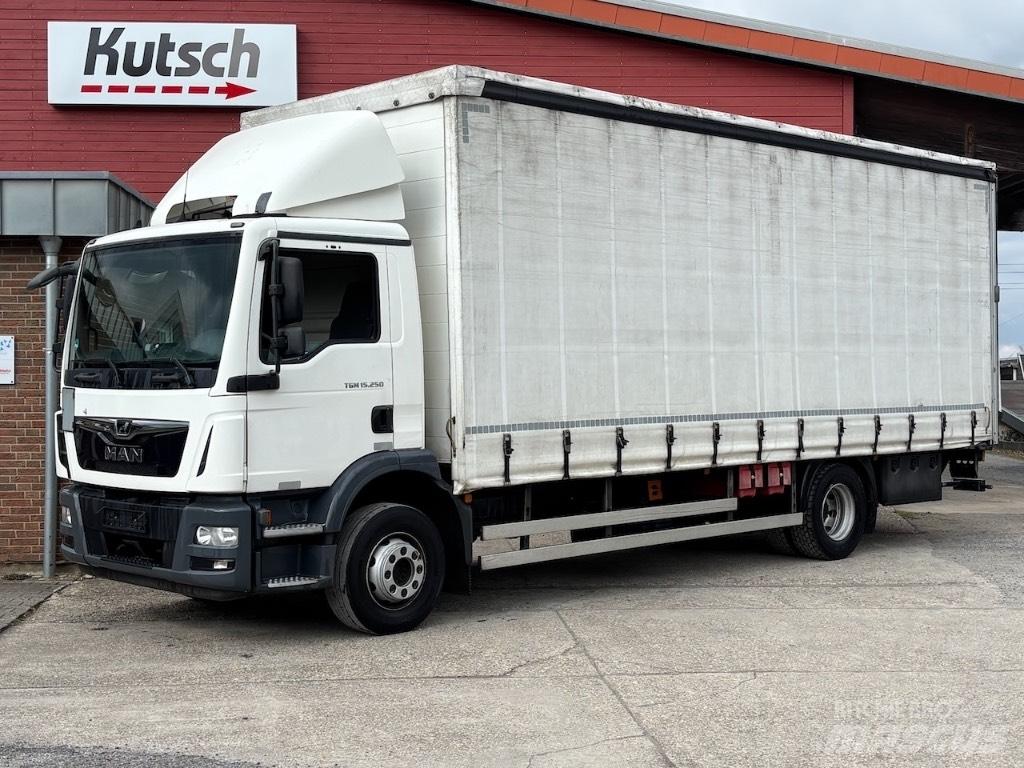 MAN TGM 15.250 Тентовані вантажівки