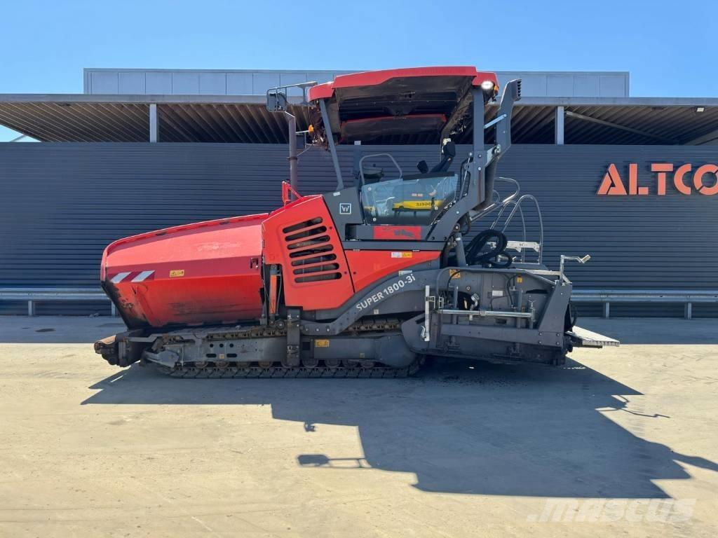 Vögele SUPER 1800-3I Асфальтовкладачі