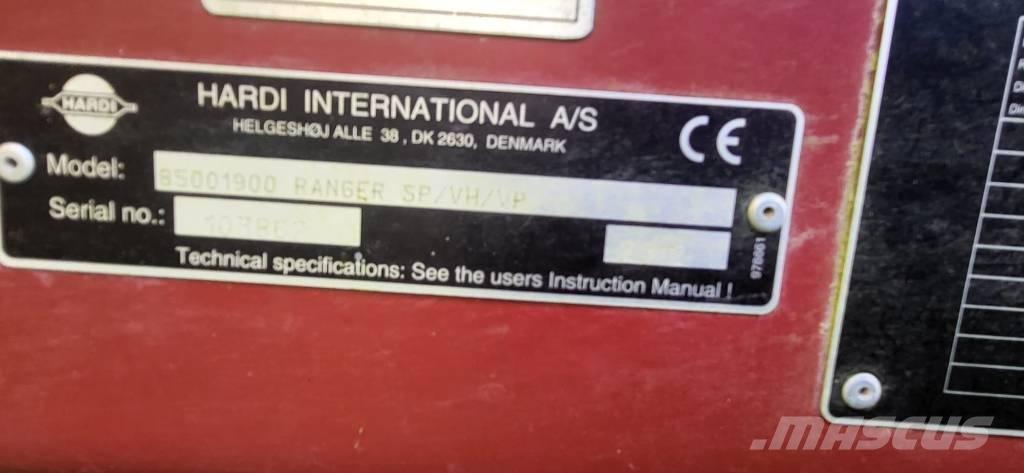 Hardi Ranger 2500 Причіпні обприскувачі