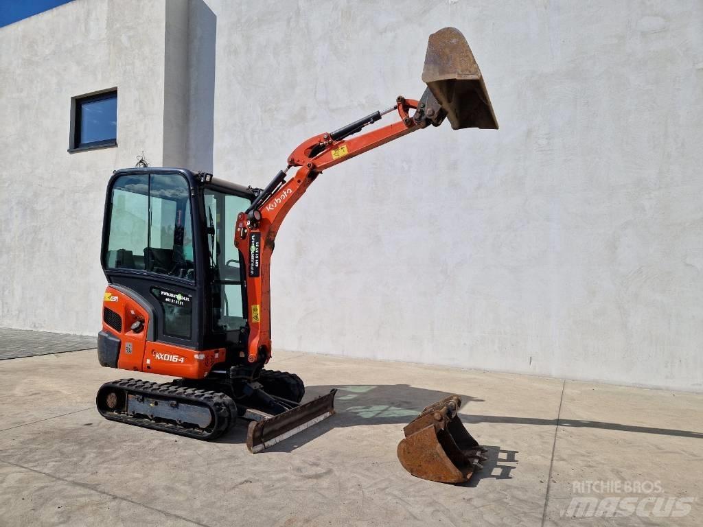 Kubota KX 016-4  P334 Міні-екскаватори < 7т