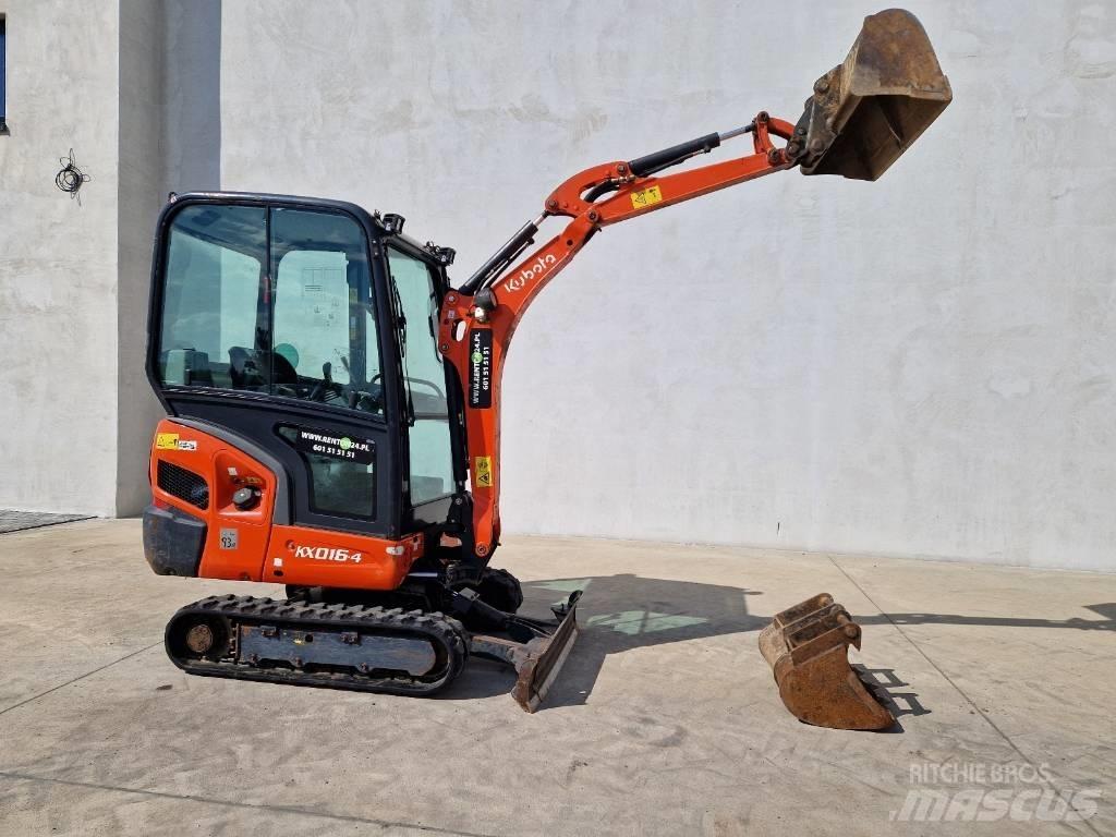 Kubota KX 016-4  P334 Міні-екскаватори < 7т