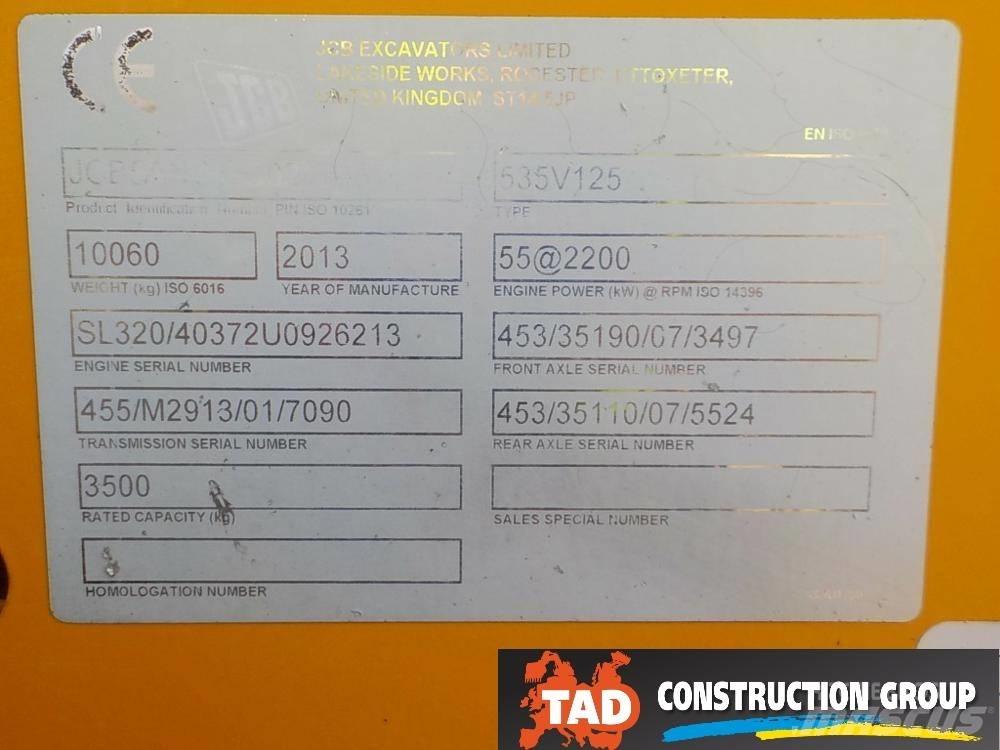 JCB 535-125 Телескопічні навантажувачі
