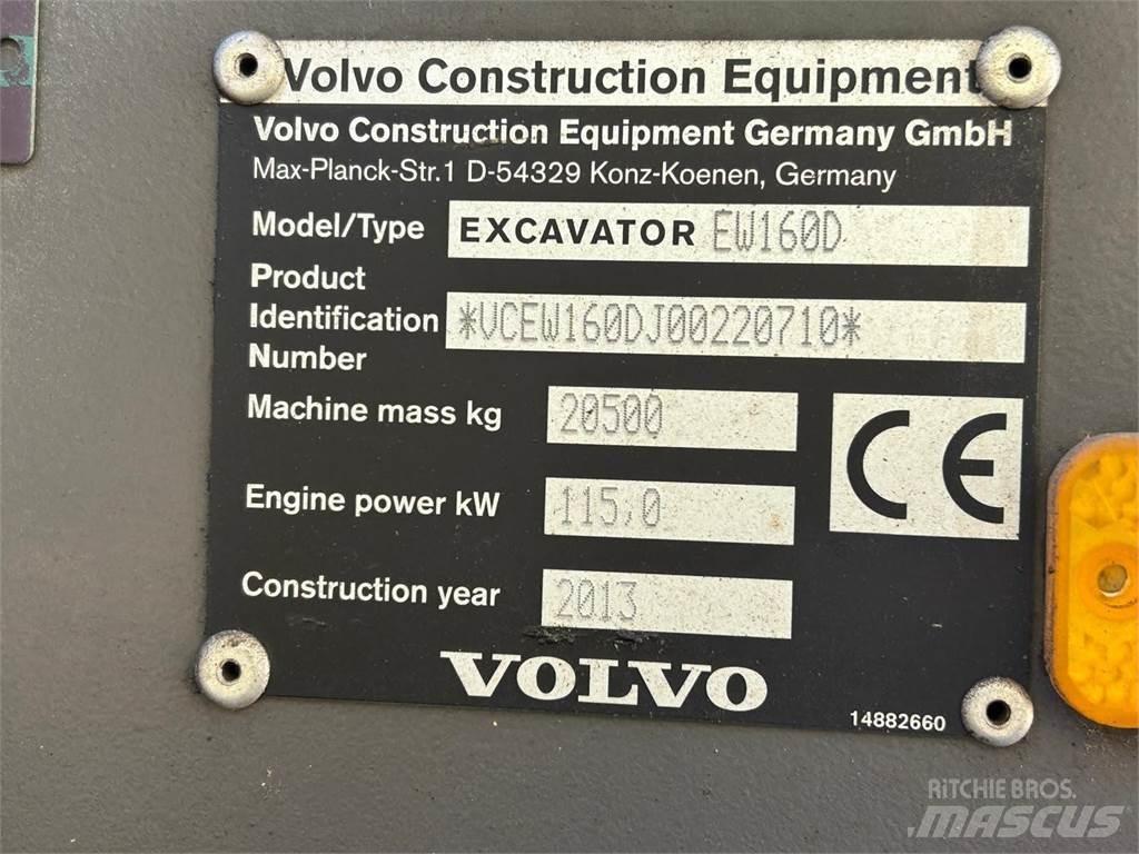 Volvo EW 160 D Колісні екскаватори