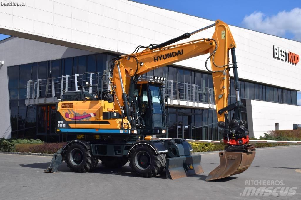 Hyundai HW 160 Колісні екскаватори