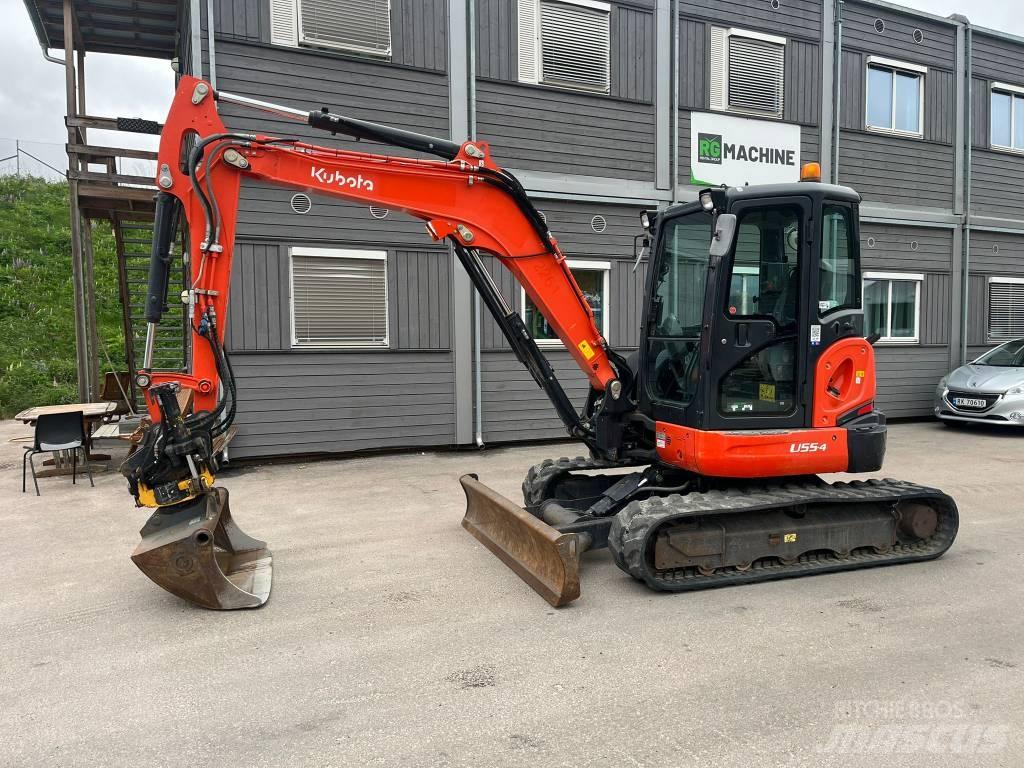 Kubota U 55-4 Міні-екскаватори < 7т