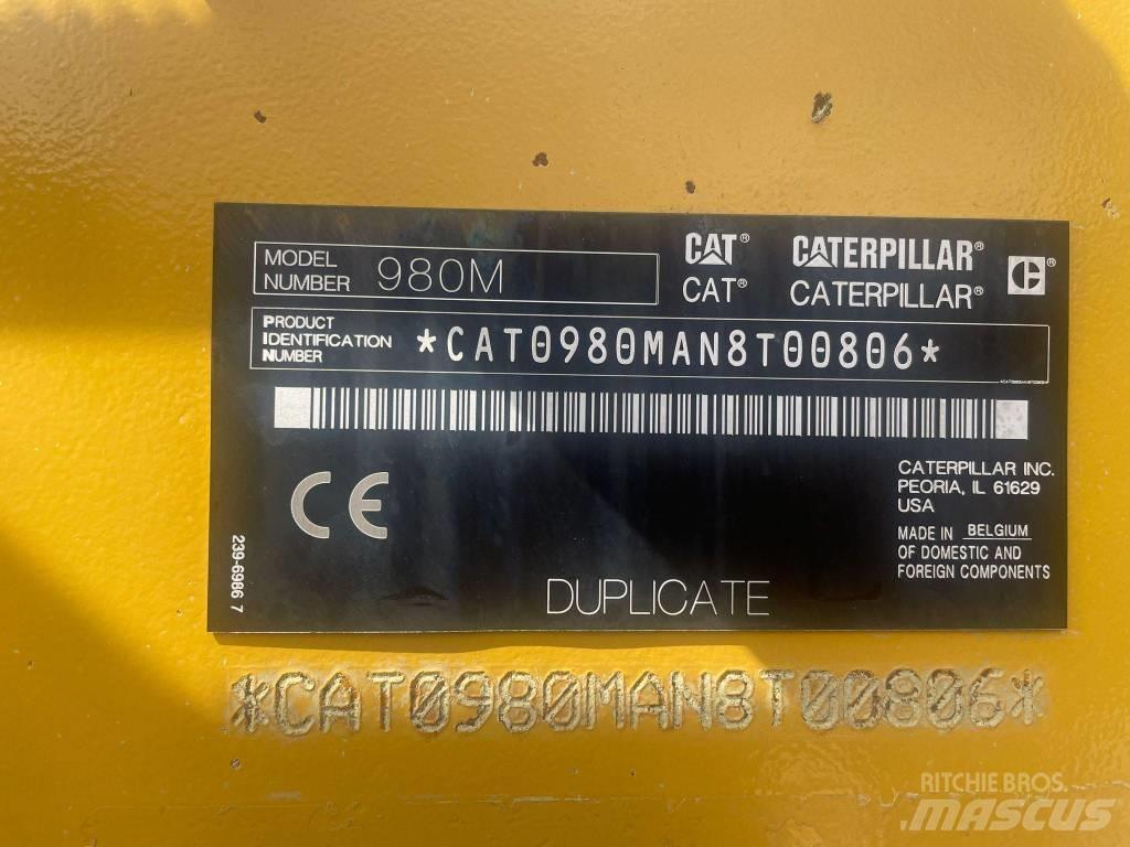 CAT 980M Фронтальні навантажувачі