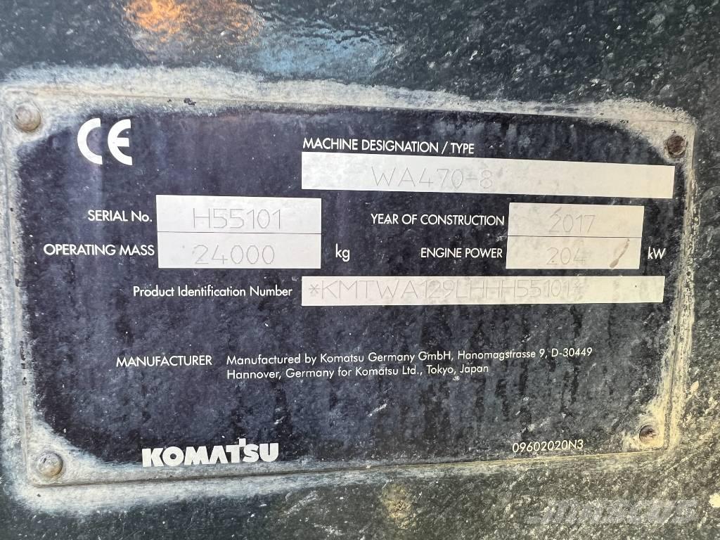 Komatsu WA 470-8 Фронтальні навантажувачі