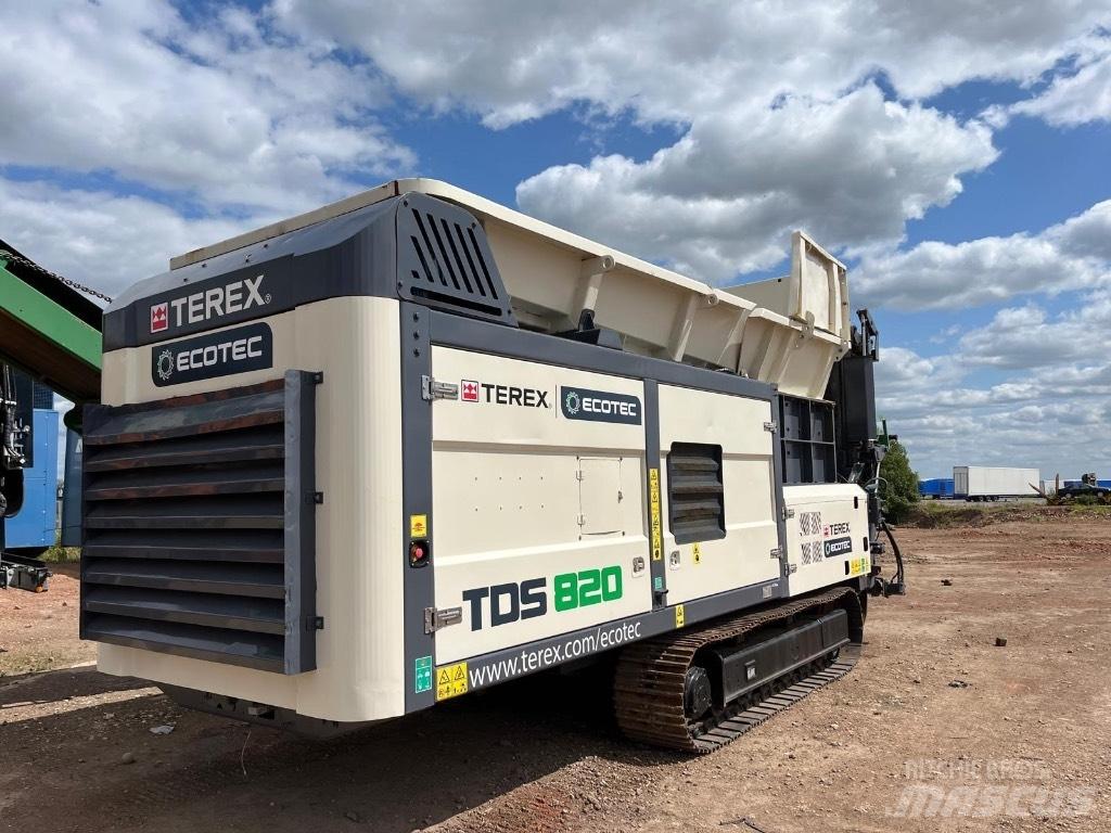Terex TDS 820 Знищувачі сміття  (шредери)